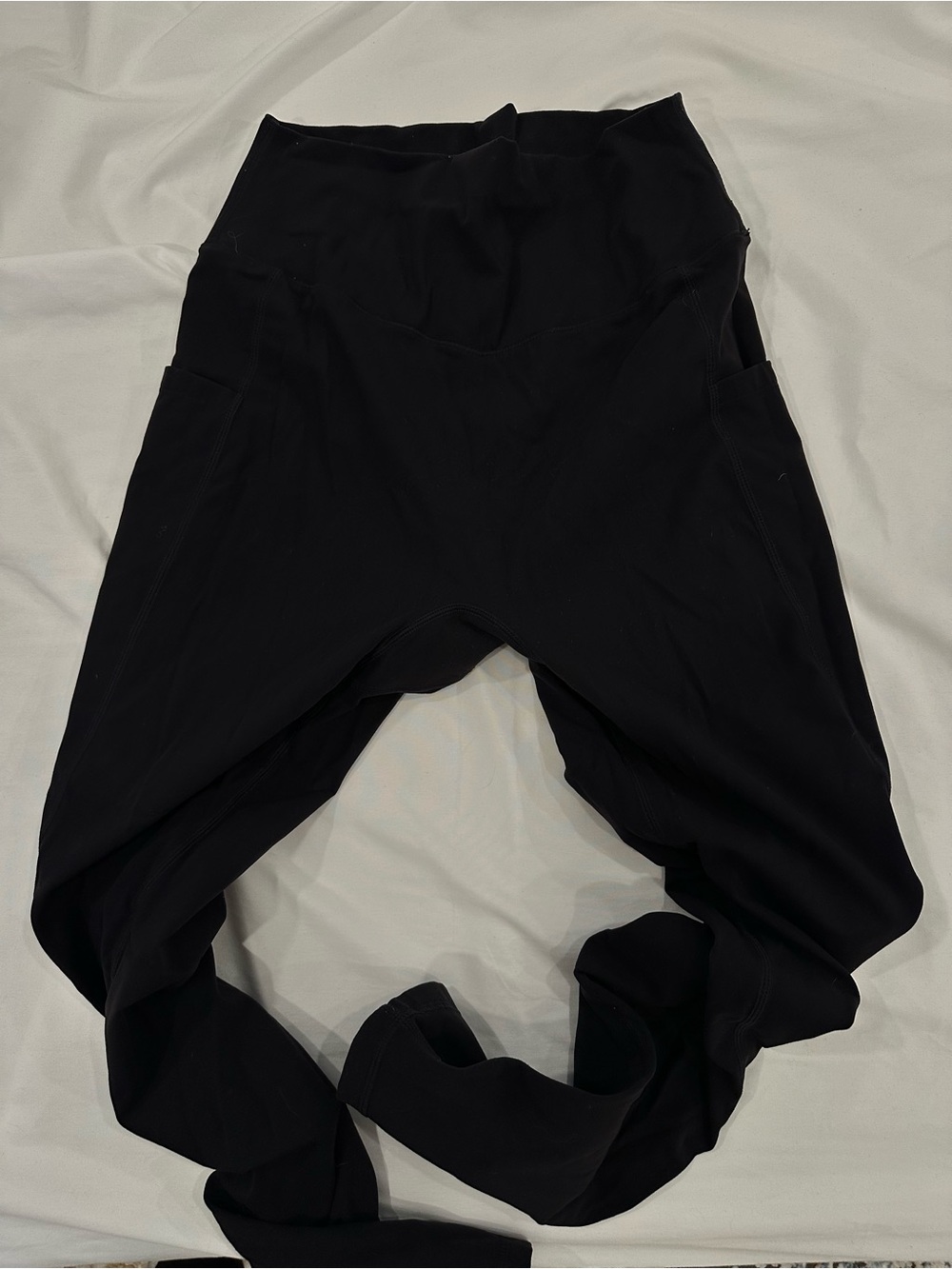 BuffBunny Black Women’s Active Leggings with Side Pockets